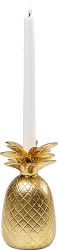 Kare Design Deko Objekt Pineapple, Kerzenständer, Kerzenhalter für 1 Kerze, Gold, Artikelhöhe 16cm im Sale